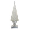 Kurt Adler 14-Inch Battery-Operated Clear and Silver Lava Light Tree - 3 of 4