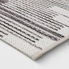 Graphic Steps Outdoor Rug Black - Threshold™ - image 2 of 2