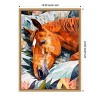 Amanti Art Animal Watercolor Art Horse Sleeping by Justyna Jaszke Framed Canvas Wall Art - 3 of 4