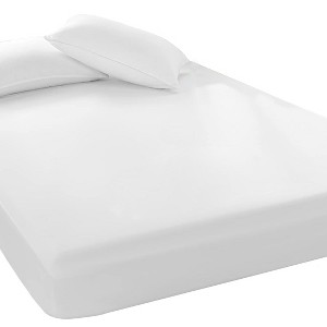 Aoibox Full Waterproof Mattress Protector Deep Pocket Mattress Cover Breathable Soft Noiseless Fitted Bed Pad 19 Inch - 1 of 4