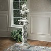 Design Toscano The Rose Garland Sculptural Pedestal - 2 of 4