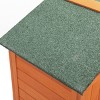 AZL1 Life Concept Pet Crates and Houses Spacious and Secure Animal Hutch Weatherproof Roof Ventilated Design, Orange, 58"*17.4"*33.5" - 3 of 4