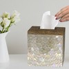 Trillium Tissue Box Cover - Nu Steel - 2 of 4
