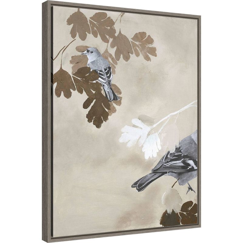 18&#34; x 24&#34; Bird 3 by Design Fabrikken Framed Canvas Wall Art - Amanti Art, 3 of 12