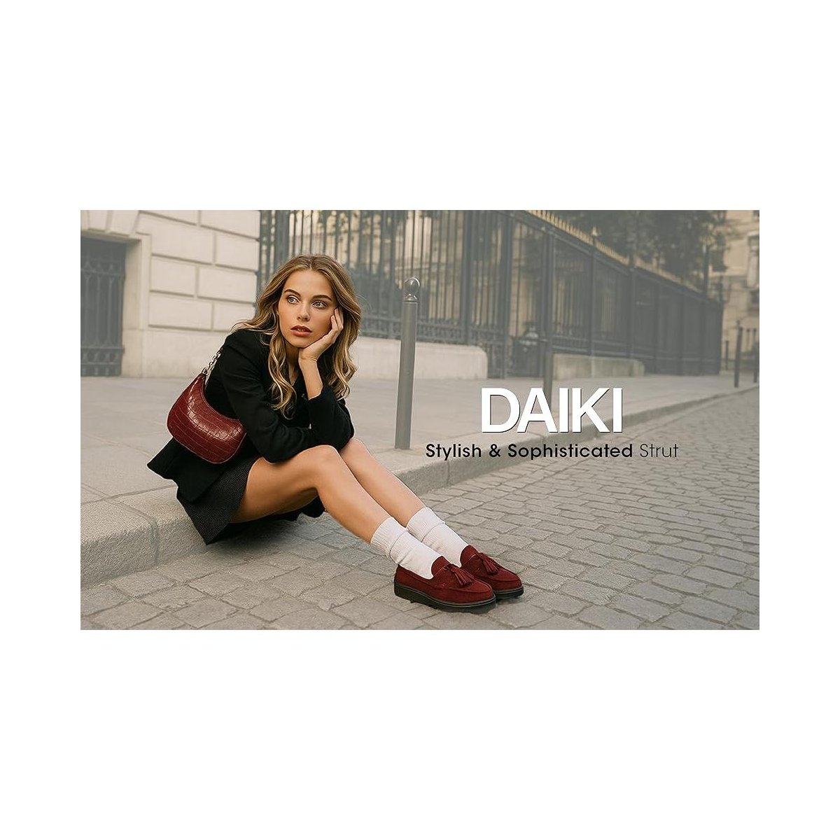 Женские туфли London Rag Womens Daiki Platform Lug Sole Tassel Loafers 6 — фото 8