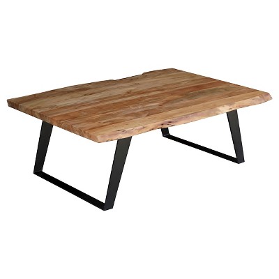 target wood coffee table