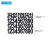 Unique Bargains Waterproof Self Adhesive Number Stickers 10 Set - image 2 of 4