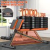 GIKPAL Multi-Functional FID Weight Bench – Hyper Back Extension, Roman Chair, Adjustable Incline Decline Bench,Support up to 1000lbs - 4 of 4