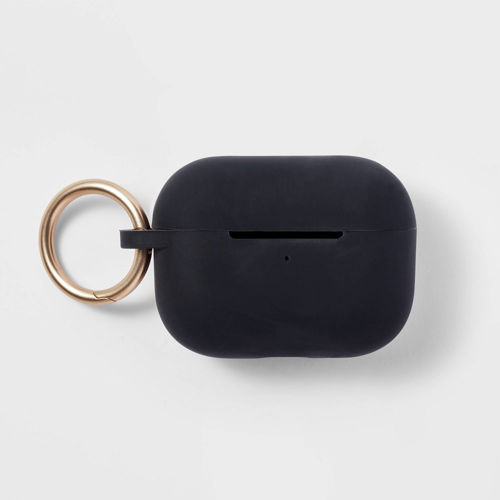 Apple AirPods Pro Silicone Case with Clip - heyday™ Black