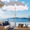 Captiva Designs 7ft Portable Patio Umbrella with Fringe - Stylish Outdoor Shade with UPF 50+ Protection (No Base) - 2 of 4