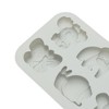 Unique Bargains Candy Mould 6-Cavity Assorted Cartoon Creatures Candy Mould Hand Wash 7.72"x4.88"x0.94" 1 Pc - 4 of 4
