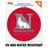Newberry College Primary Logo Automotive Car Window Locker Circle Bumper Sticker - 2 of 4