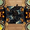Hachikiko Halloween Black Pumpkins Ghost Table Runner (100% Polyester) Seasonal Fall Kitchen Dining Decor for Home Party - 2 of 4