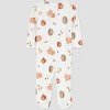 Carter's Just One You® Baby Fall Pumpkins Comfy Soft Sleep N' Play - Cream - 2 of 4