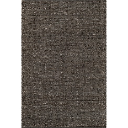 NuLoom 6'x9' Rectangle shops Hand Made Woven Solid Cotton Area Rug Beige