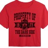 Women's - Star Wars - Property Of The Dark Side Cropped Graphic T-Shirt - 2 of 4