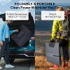 Portable Solar Panel, Solar Charger IP65 Waterproof for Camping RV Blackout Off Grid Outdoor - 4 of 4