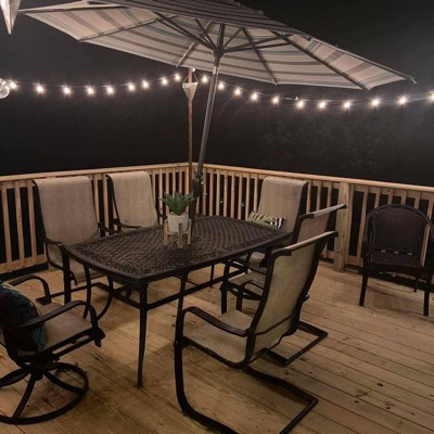 20ct Incandescent Outdoor String Lights G40 Clear Bulbs - Room ...