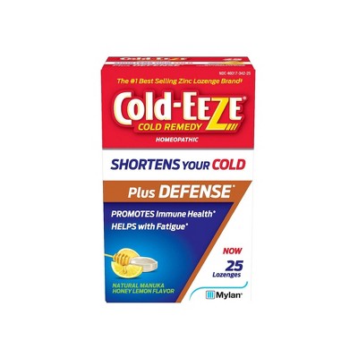 Cold-Eeze Plus Defense Manuka Honey Lemon Lozenges - 25ct