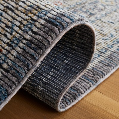 Sierra Gray Hand-knotted Square Area Rug