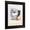 Trademark Fine Art - Alison Cooper Brahma Bantam Cockerel, 2020 Matted Framed Art - 3 of 4