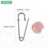 Unique Bargains Durable Sewing Upholstery Spring Lock Blanket Bulk Large Safety Pins 30 Pcs - 3 of 4