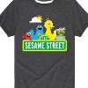 Boys' - Sesame Street - Big Bird, Cookie Monster, Elmo, Oscar Short Sleeve Graphic T-Shirt - 2 of 4