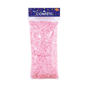 Beistle Tissue Confetti, Pink, (7.5 Qt/Pkg) Pink - 1 of 3