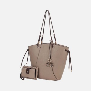 MKF Collection Liv Vegan Leather Women’s Tote Handbag with Matching Wallet by Mia K - 1 of 4
