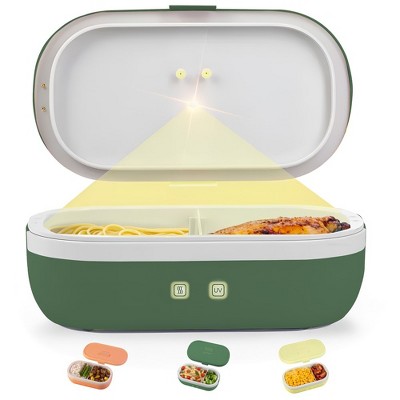 UVI Lunchbox – Portable Self-Heating Lunch Box with UV Sanitizer (BPA-Free, Food-Safe, Heat-Resistant)