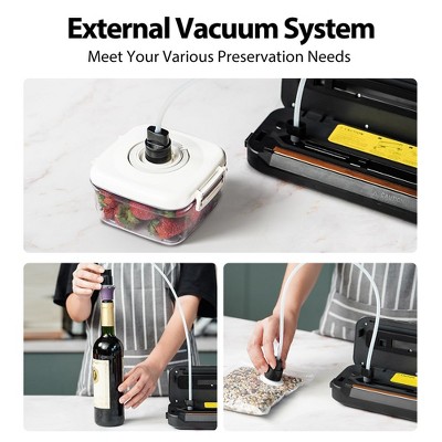 Beelicious Compact Stainless Steel Vacuum Sealer Machine with Starter Kit