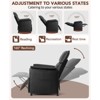 Electric Recliner Chair for Living Room, Recliner Chair with Remote Control and Side Pockets - 3 of 4