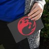 Magic The Gathering Red Mana Symbol Makeup Cosmetic Bag Organizer Pouch - 3 of 4
