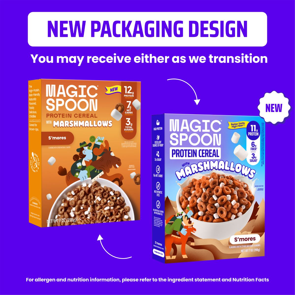 Magic Spoon S'mores Marshmallows Protein Breakfast Cereal - 7oz - thumbnail 2