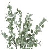Syemin Artificial Plants 35" Tall  Eucalyptus Tree with Planter Realistic Faux Olive Plant for Outdoor Indoor Home Decor, Green, 20"*19"*35" - 3 of 4