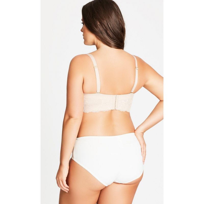 Women's Plus Size Smooth & Chic Multiway Contour Bra - latte | CITY CHIC, 2 of 3