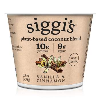 Siggi's Vanilla Cinnamon Plant-Based Coconut Blend Yogurt Alternative - 5.3oz