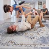 Okak Luxury Medallion Non-Shedding Carpet Area Rug for Living Room,Bedroom,All Size Indoor Stain Resistant Carpet - 2 of 4