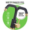 WOWOW Compact Single Handle Bar Kitchen Faucet with Deckplate - 2 of 4