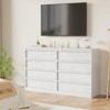 Dresser for Bedroom,Nightstand 3 Chest of Drawers with Large Storage, Small Modern Dresser Organizer Bedside Table for Living Room, Nursery - 4 of 4