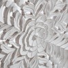 30" Lottie Round Wood Medallion Wall Art White - Brewster: Intricate Botanical Carved Decor - 3 of 4