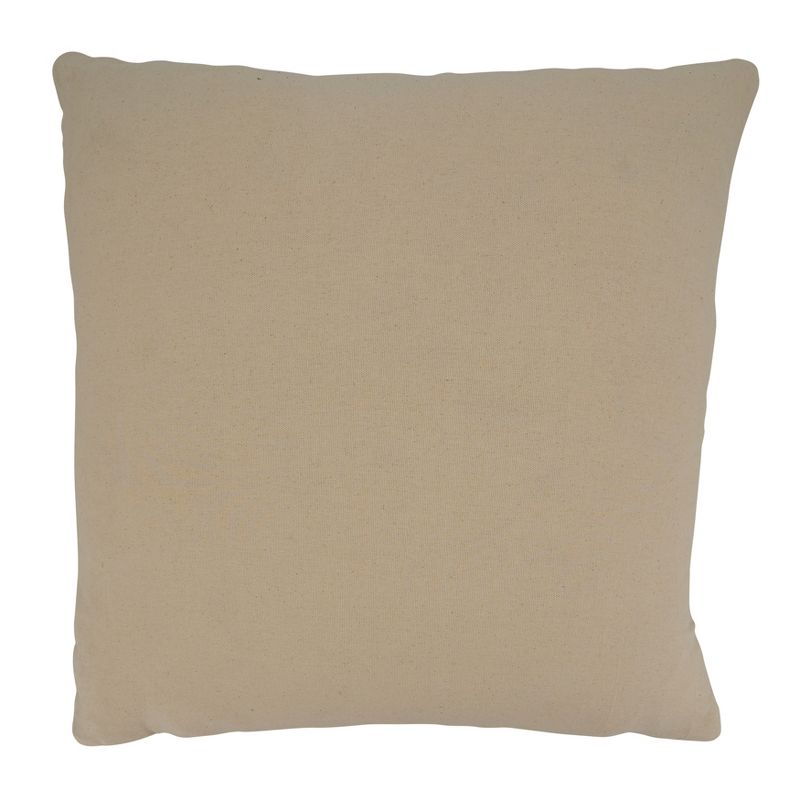 Saro Lifestyle Saro Lifestyle Striped Tassel Design Throw Pillow Cover, 2 of 3