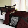 Slickblue Twin Comforter Set, Vermicelli Quilting, Patchwork Bedding, Handmade Look, Multiple Design Options - 2 of 3