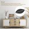 Unique Bargains Multi-Layer Electroplating Stylish and Elegant Sturdy and Durable Cabinet Pulls 4 Pcs - 4 of 4