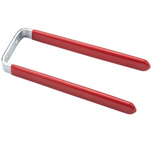 National Hardware 5-11/16 in. L Vinyl Coated Red Steel Tool Hook 10 lb. cap. 1 pk (Case of 6) - 1 of 1
