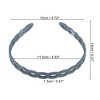 Unique Bargains Women's Classic Elegant Frosted Chain Hairband 5.51"x4.72" 1 Pc - 3 of 4