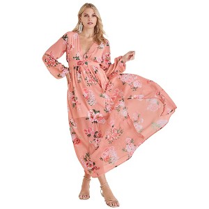VENUS Womens Floral Maxi Dress - 1 of 4