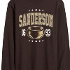 Men's - Hocus Pocus - Sanderson Collegiate Long Sleeve Graphic T-Shirt - 2 of 3