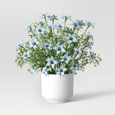 Blue Floral Artificial Arrangement - Room Essentials™