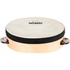 Nino Single Row Headed Wood Tambourine, Natural - 4 of 4